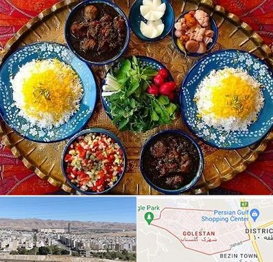 غذای ایرانی در شهرک گلستان شیراز
