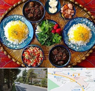 غذای ایرانی در مهرویلا کرج