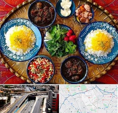 غذای ایرانی در ستارخان شیراز