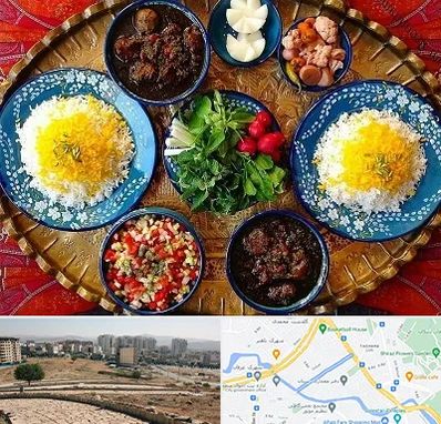 غذای ایرانی در کوی وحدت شیراز
