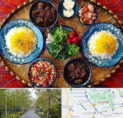 غذای ایرانی در قدوسی غربی شیراز