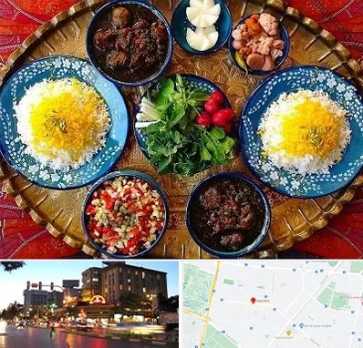 غذای ایرانی در بلوار سجاد مشهد 