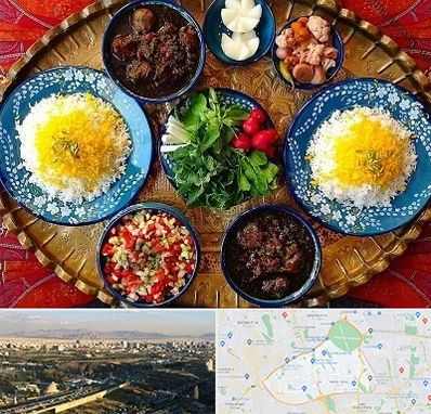 غذای ایرانی در منطقه 19 تهران 