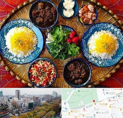 غذای ایرانی در بلوار کشاورز 