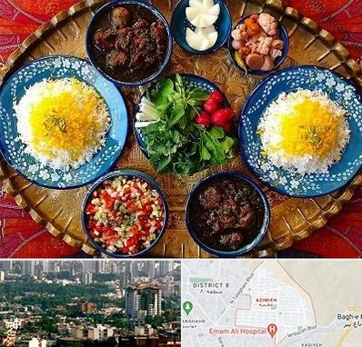 غذای ایرانی در عظیمیه کرج 