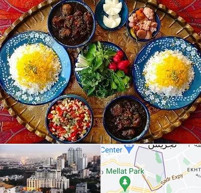 غذای ایرانی در الهیه 