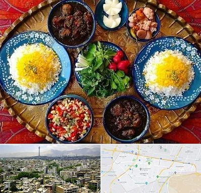 غذای ایرانی در منطقه 8 تهران 