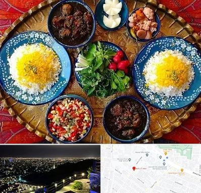 غذای ایرانی در هفت تیر مشهد 