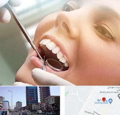 دندانپزشکی زیبایی در چهارراه طالقانی کرج