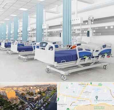 فروش تخت بیمارستانی در تهرانپارس 