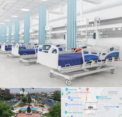 فروش تخت بیمارستانی در بهارستان 