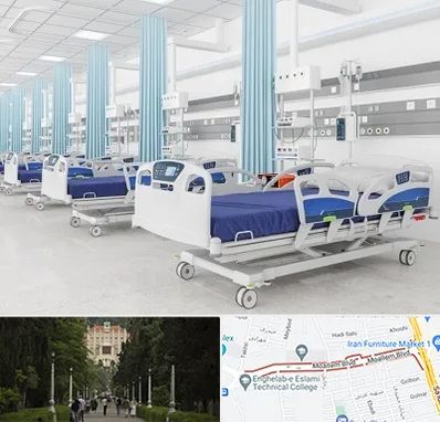 فروش تخت بیمارستانی در بلوار معلم رشت 