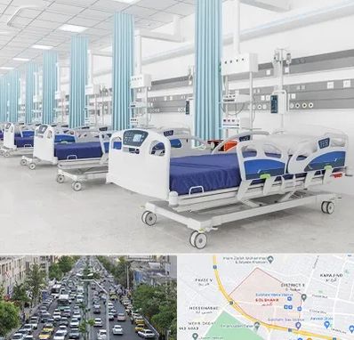 فروش تخت بیمارستانی در گلشهر کرج