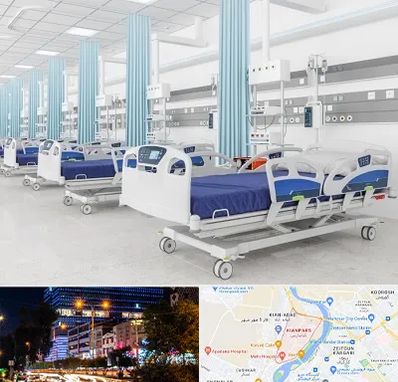 فروش تخت بیمارستانی در کیانپارس اهواز