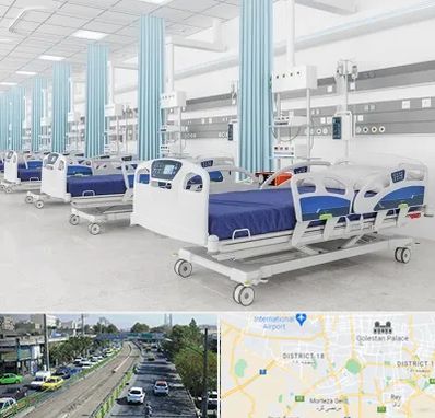 فروش تخت بیمارستانی در جنوب تهران 