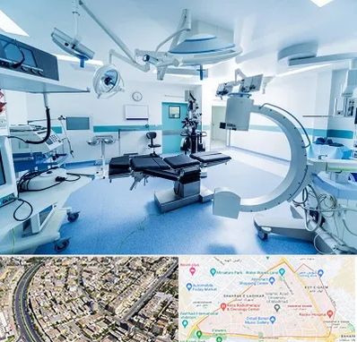 تجهیزات بیمارستانی در شهرک غرب مشهد