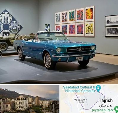 نمایشگاه اتومبیل در زعفرانیه