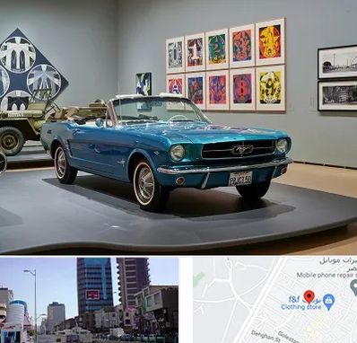 نمایشگاه اتومبیل در چهارراه طالقانی کرج