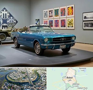 نمایشگاه اتومبیل در بابل