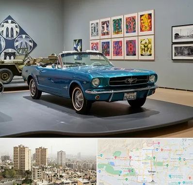 نمایشگاه اتومبیل در منطقه 5 تهران