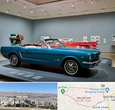 نمایشگاه ماشین در شهرک گلستان شیراز