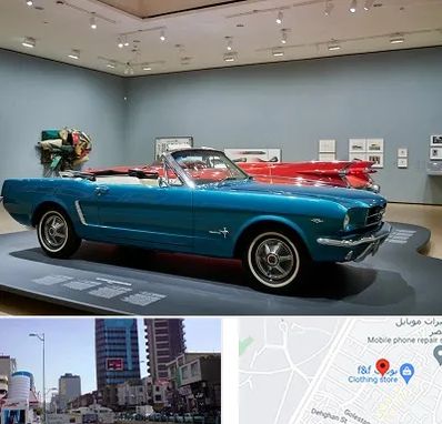 نمایشگاه ماشین در چهارراه طالقانی کرج