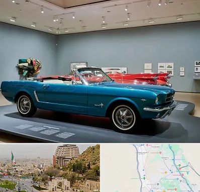 نمایشگاه ماشین در فرهنگ شهر شیراز
