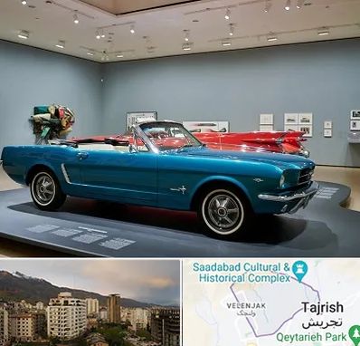 نمایشگاه ماشین در زعفرانیه 