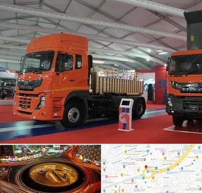نمایشگاه ماشین سنگین در میدان ولیعصر 