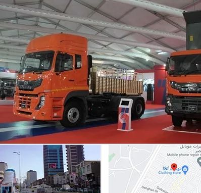 نمایشگاه ماشین سنگین در چهارراه طالقانی کرج