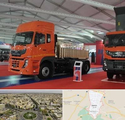 نمایشگاه ماشین سنگین در قزوین