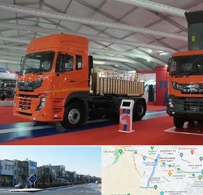 نمایشگاه ماشین سنگین در شریعتی مشهد