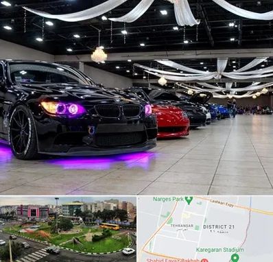 نمایشگاه ماشین خارجی در تهرانسر 