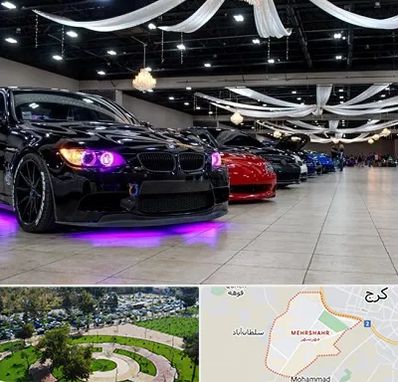 نمایشگاه ماشین خارجی در مهرشهر کرج 