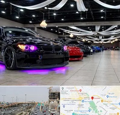 نمایشگاه ماشین خارجی در بلوار توس مشهد 