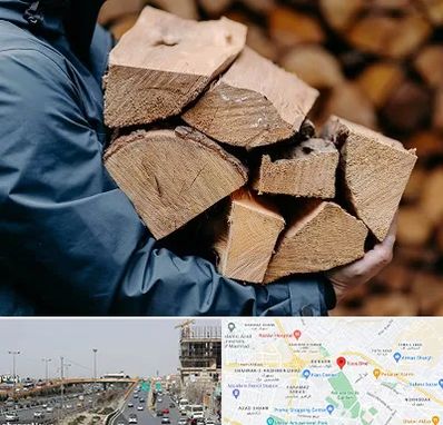 متریال چوبی در بلوار توس مشهد 
