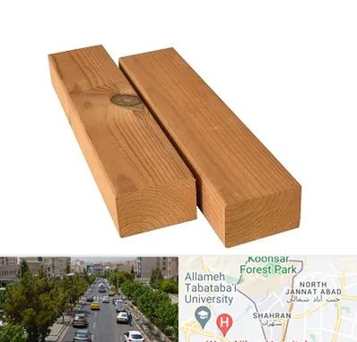 فروش چوب ترمو در شهران 