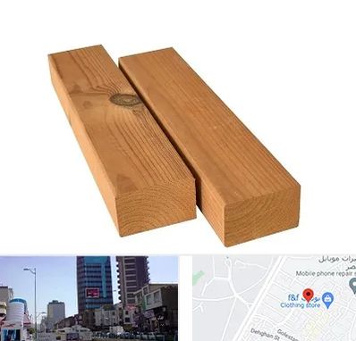 فروش چوب ترمو در چهارراه طالقانی کرج
