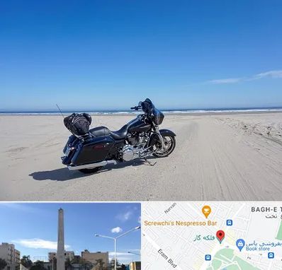 اجاره موتور سیکلت در فلکه گاز شیراز