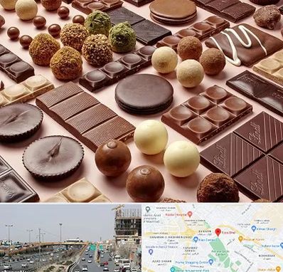 فروشگاه شکلات در بلوار توس مشهد 