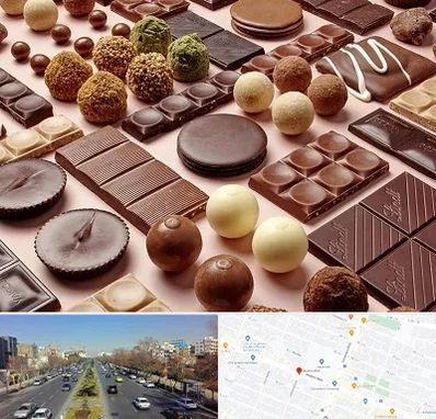 فروشگاه شکلات در بلوار معلم مشهد 