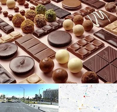 فروشگاه شکلات در بلوار کلاهدوز مشهد 