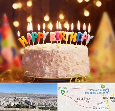 لوازم جشن تولد در شهرک گلستان شیراز