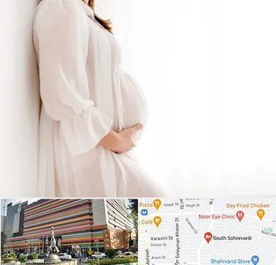 فروشگاه لباس بارداری در سهروردی 