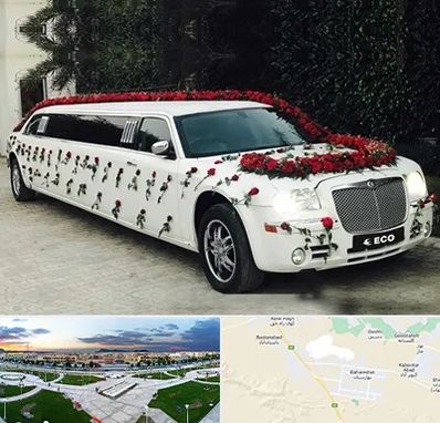 اجاره ماشین عروس لیموزین در بهارستان اصفهان