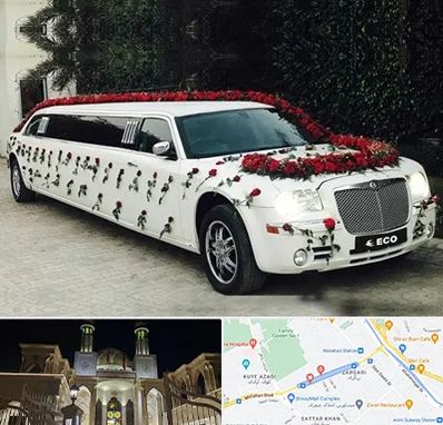 اجاره ماشین عروس لیموزین در زرگری شیراز