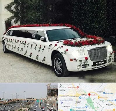 اجاره ماشین عروس لیموزین در بلوار توس مشهد 
