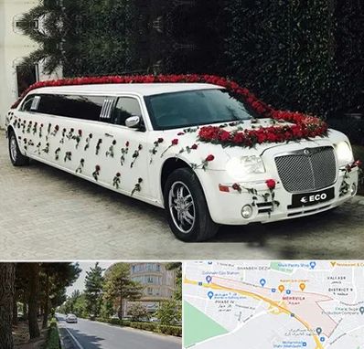 اجاره ماشین عروس لیموزین در مهرویلا کرج