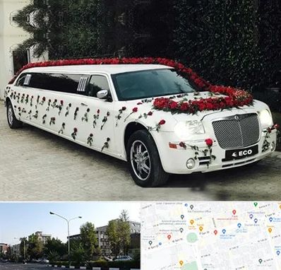 اجاره ماشین عروس لیموزین در میدان کاج 