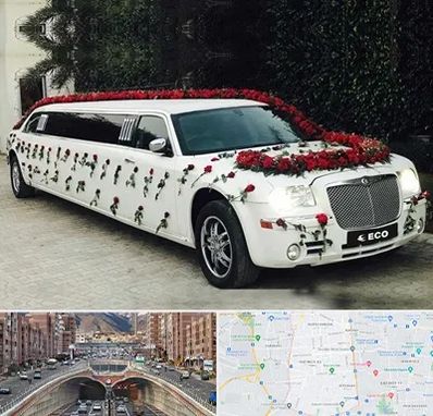 اجاره ماشین عروس لیموزین در منطقه 10 تهران 